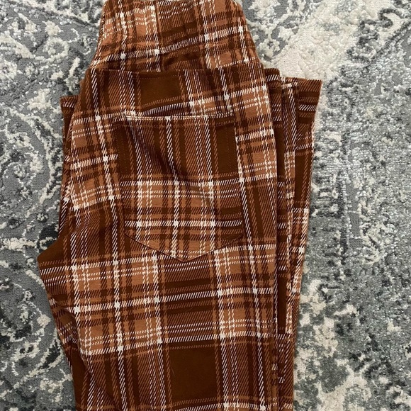 plaid flare pants - Picture 3 of 3